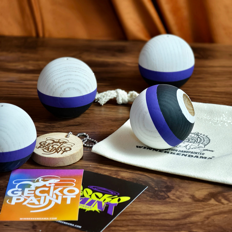 Winner Kendama JAZZ Gecko paint hot