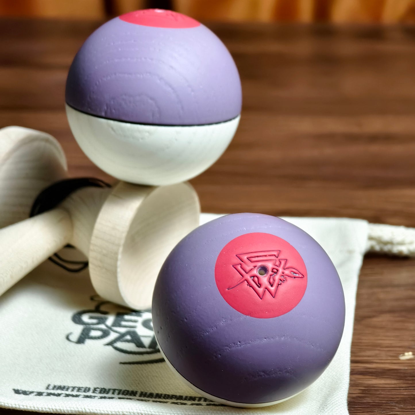 Winner Kendama Gecko paint Lavender tama only NEW