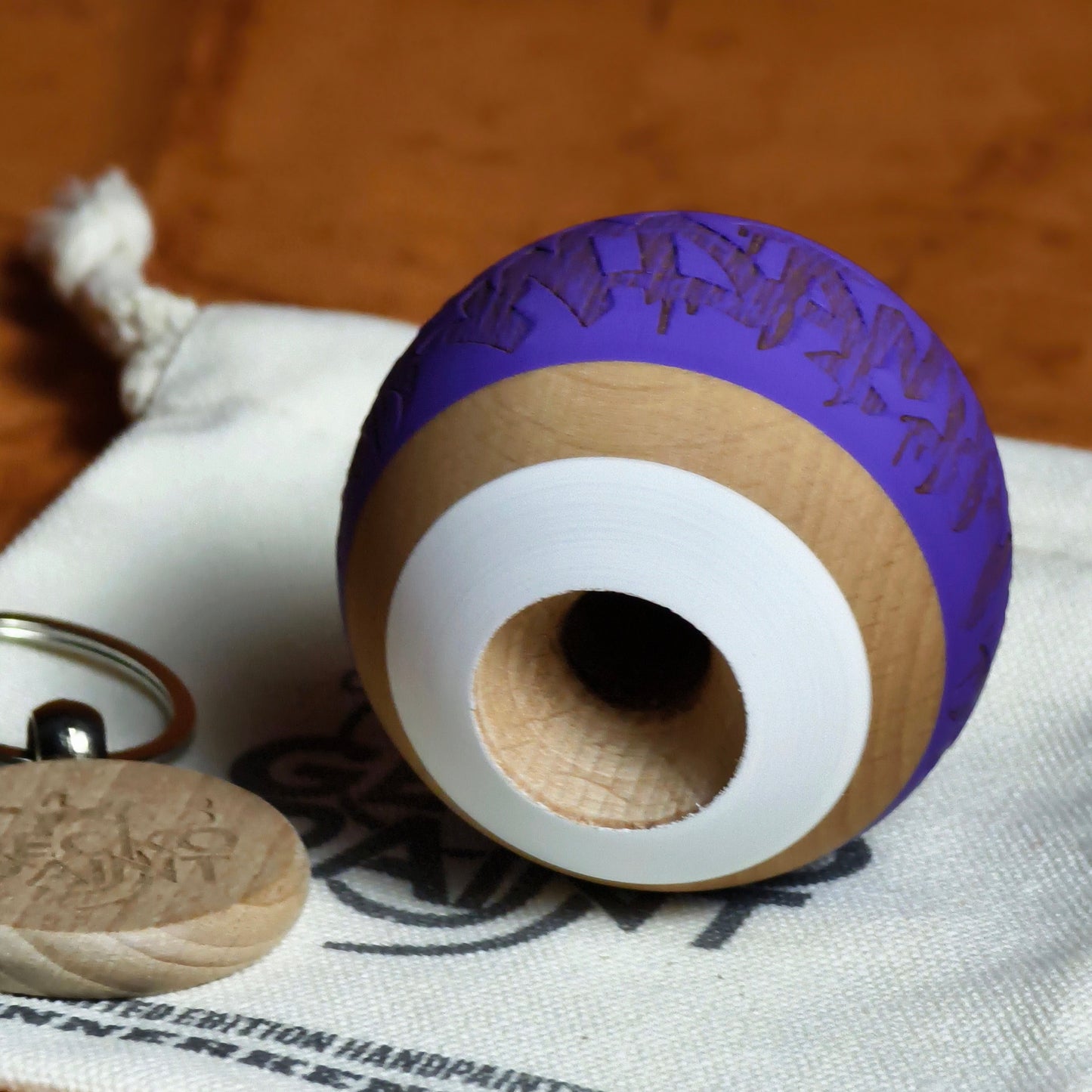 Winner kendama Gecko paint Purple Graffiti tama only Pre Order