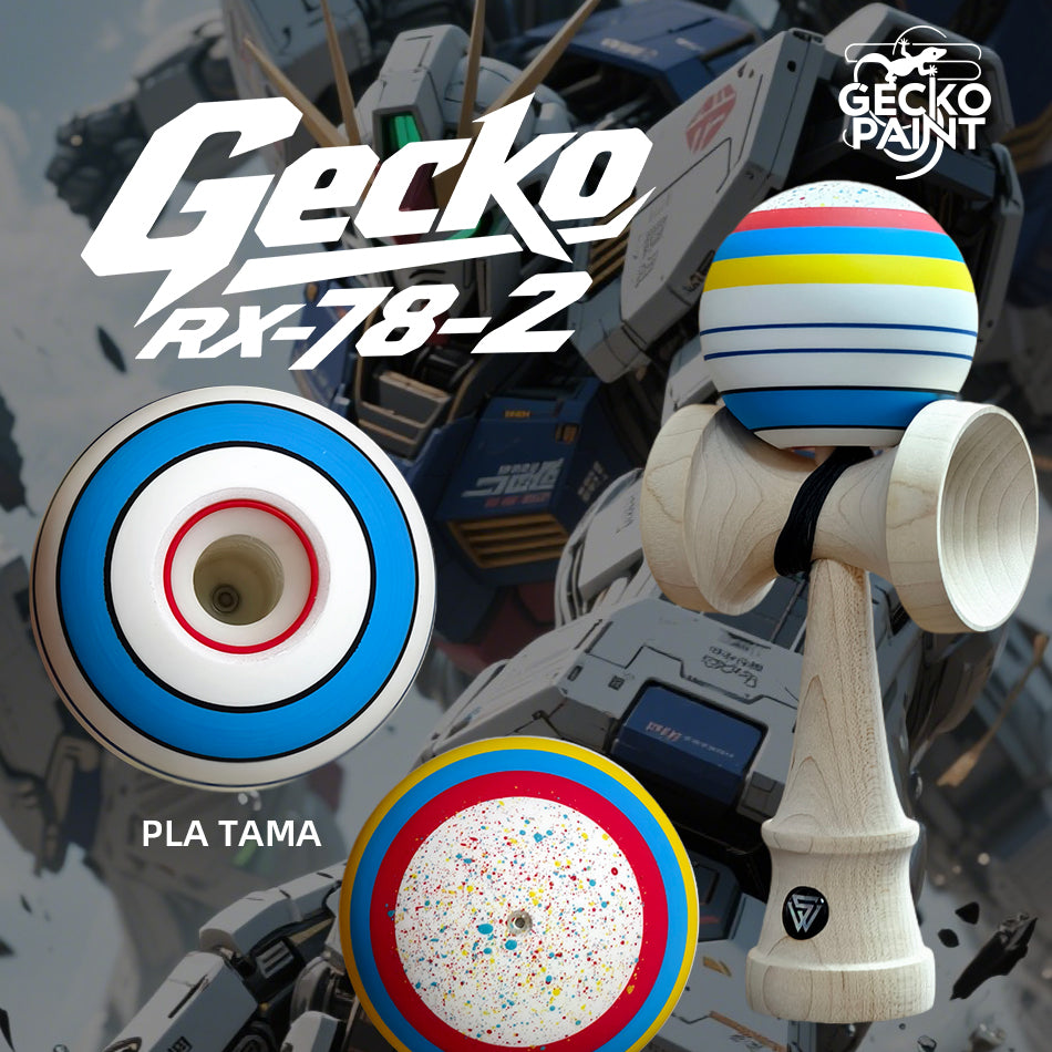 Winner Kendama PLA Gecko paint RX-78-2 tama only