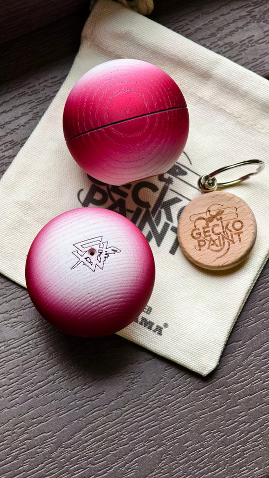 Winner kendama Gecko paint Flame Gloss tama only