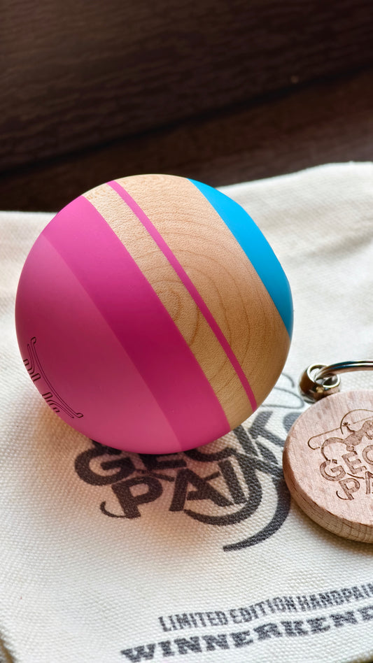 Winner kendama Gecko paint SKC Sakura Wave tama only