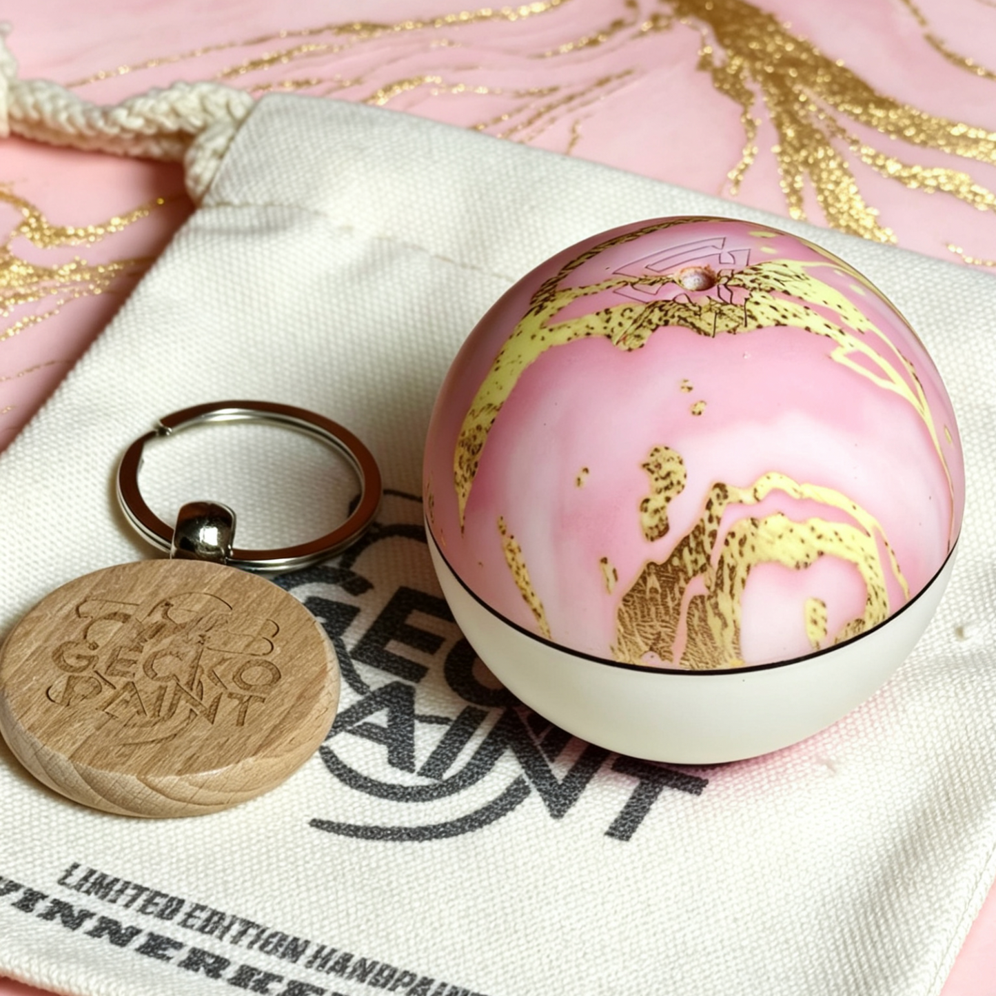 Winner kendama Gecko paint Blush tama only
