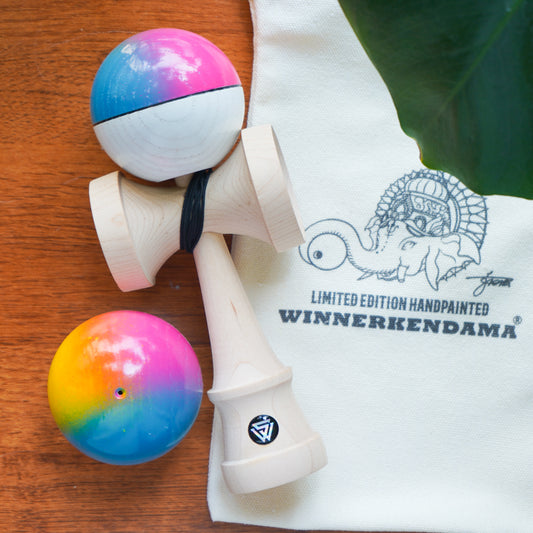 Winner Kendama Shape Shape  Candy Handpainted