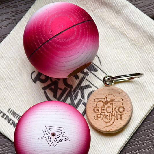 Winner kendama Gecko paint Flame Gloss tama only