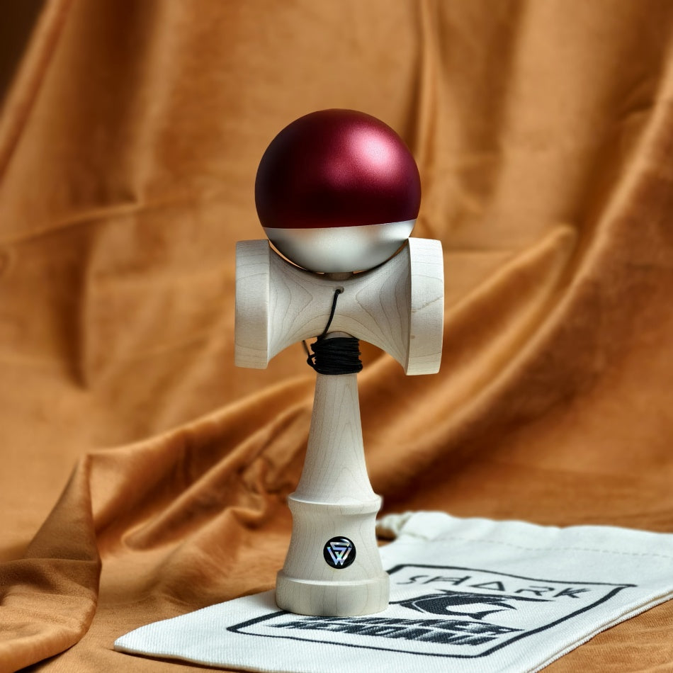 winner kendama x hoho kendama Aluminum red silver