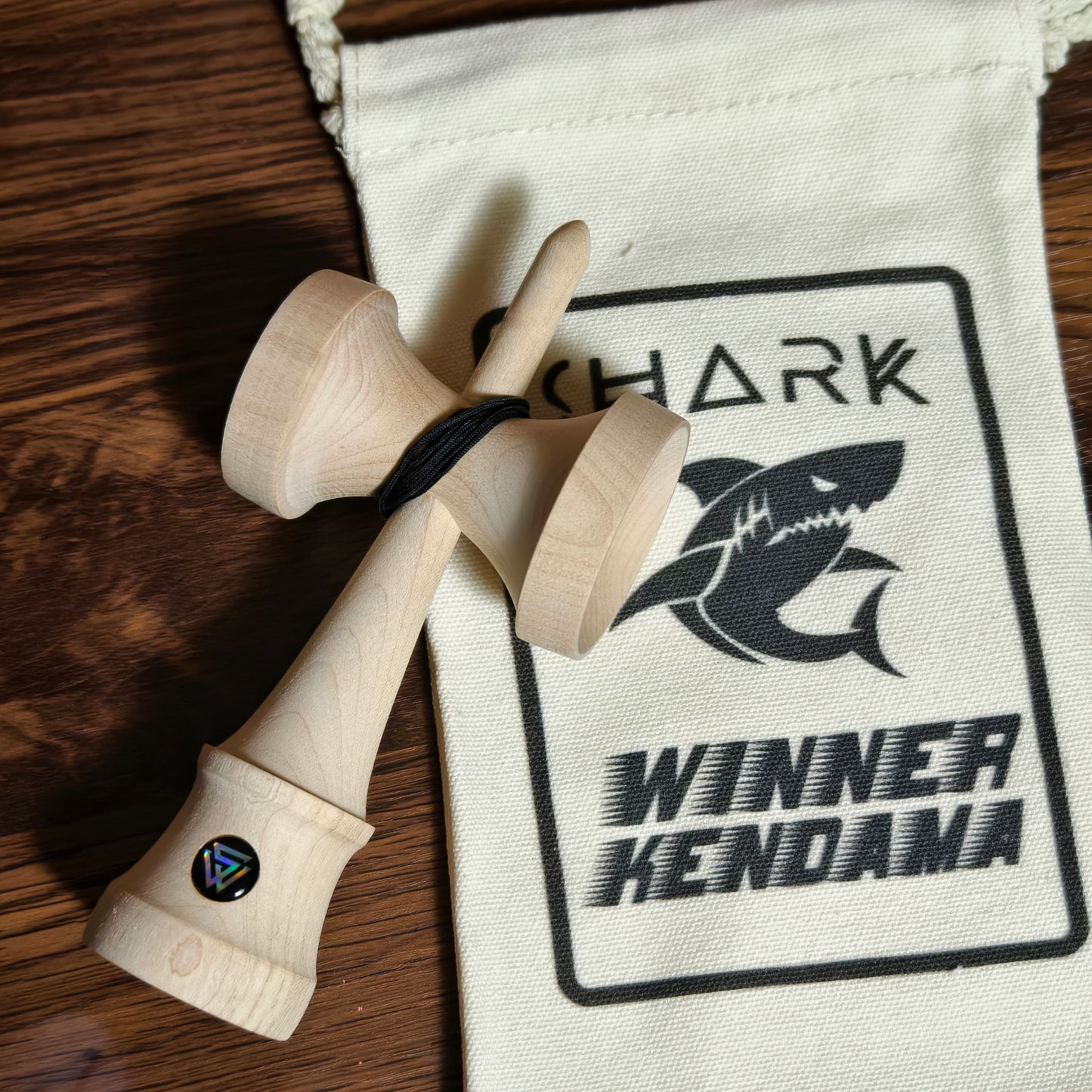 Winner Kendama Shark Shape  MAPLE Ken only S3