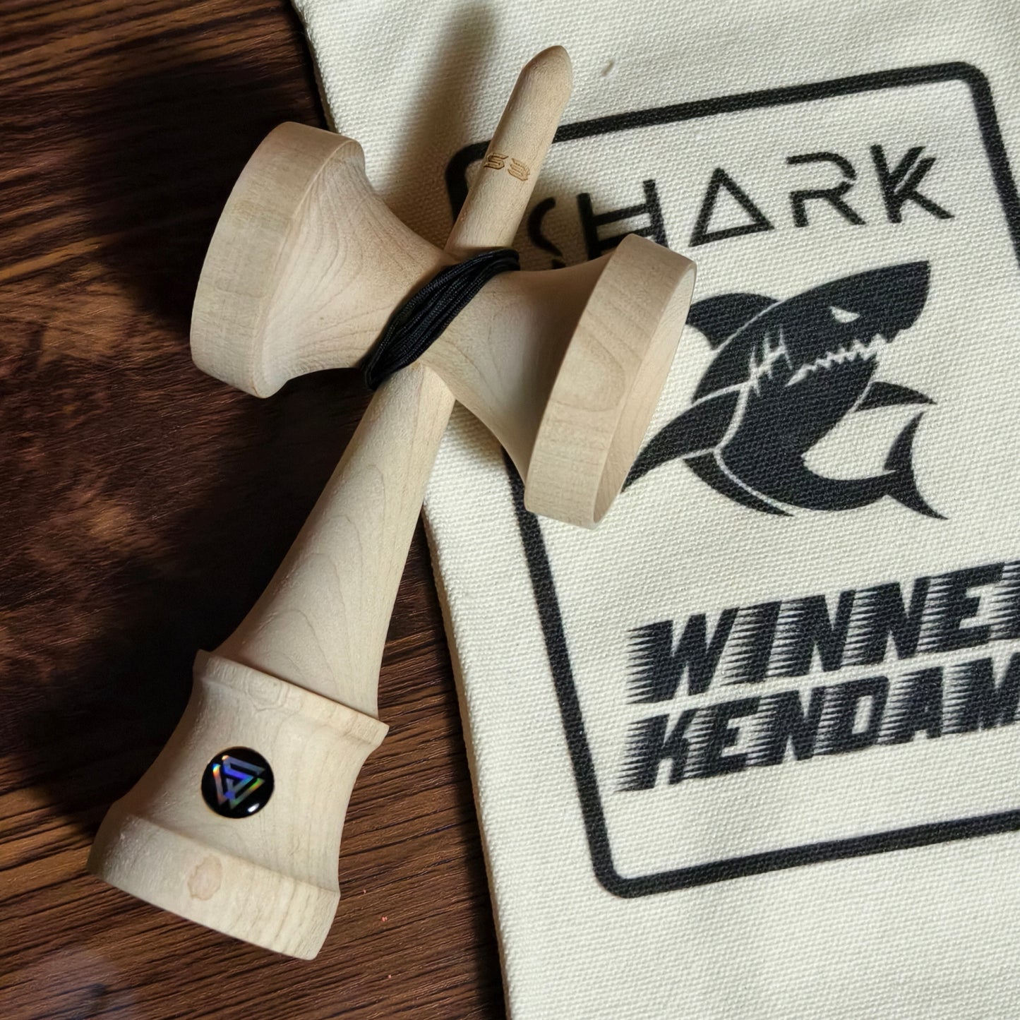 Winner Kendama Shark Shape  MAPLE Ken only S3
