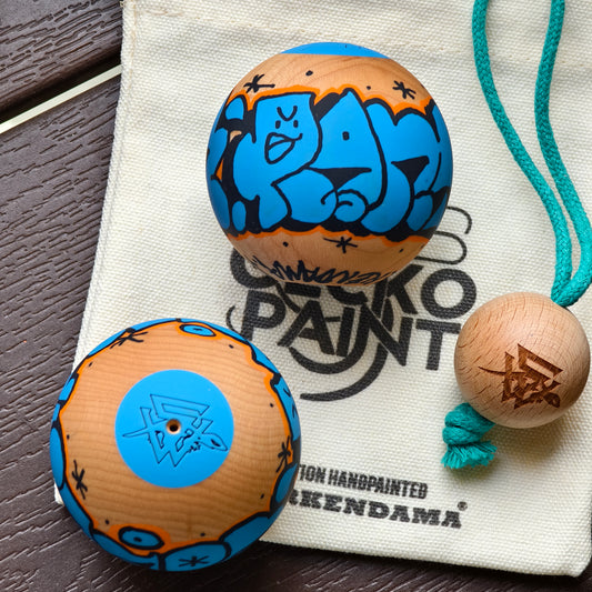 Winner Kendama  Gecko paint  Night Walker tama only NEW