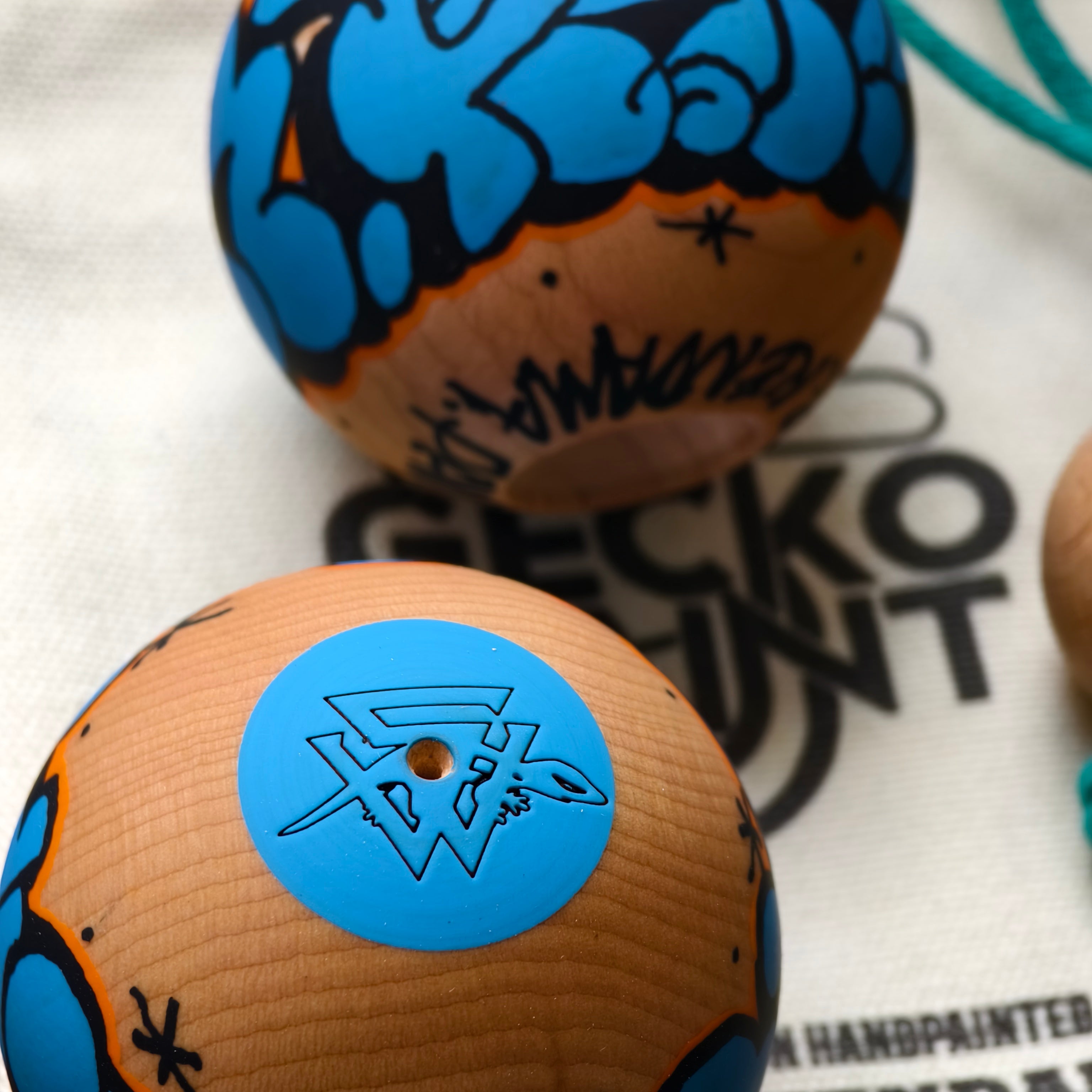 Winner Kendama Gecko paint Night walker tama only NEW