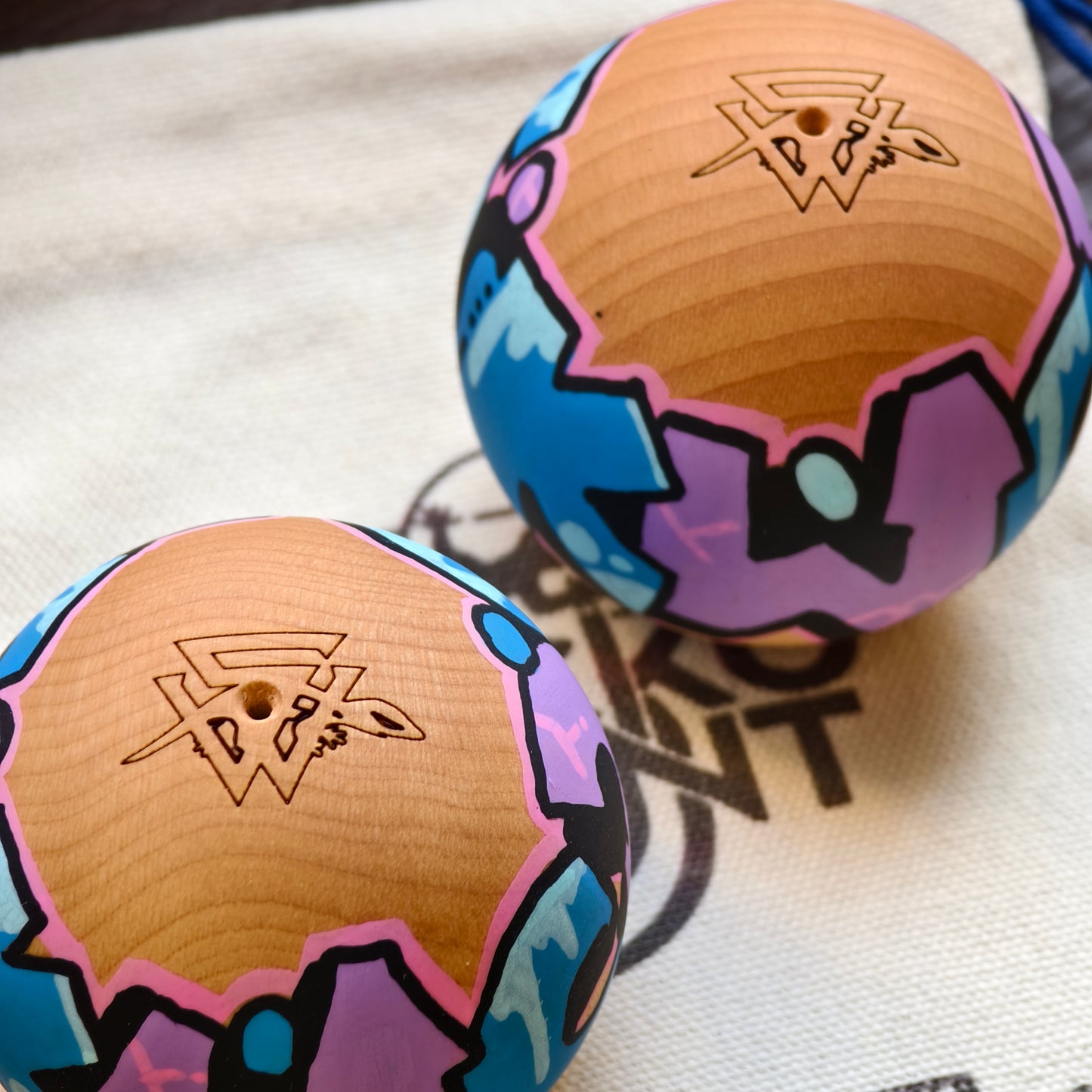 Winner Kendama  Gecko paint  KWC 2025  tama only NEW