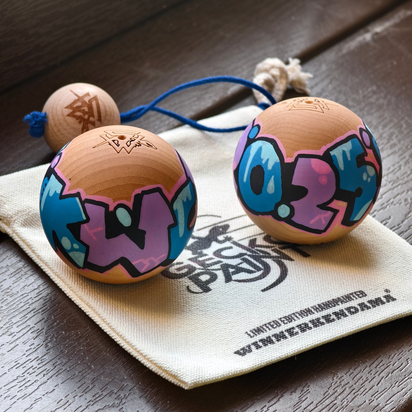 Winner Kendama  Gecko paint  KWC 2025  tama only NEW