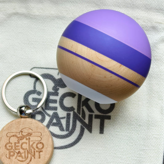 Winner kendama Gecko paint Purple haze tama only