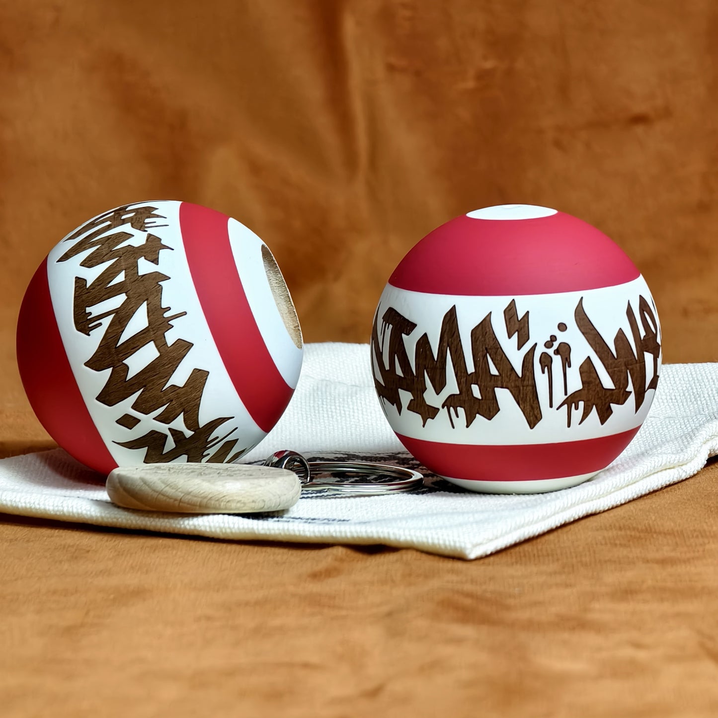 Winner kendama Gecko paint R&W Graffiti tama only  NEW!