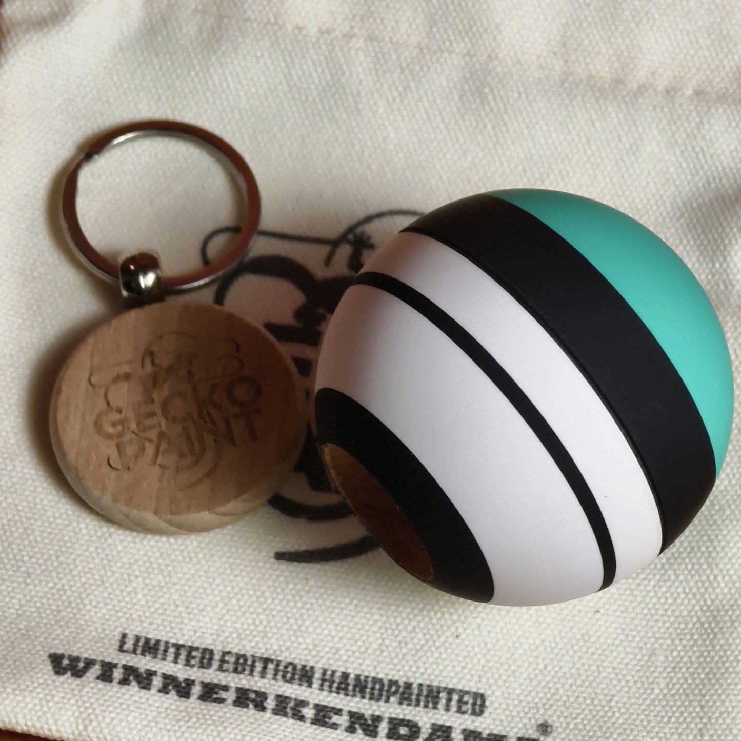 Winner kendama Gecko paint Green Panda  tama only NEW!