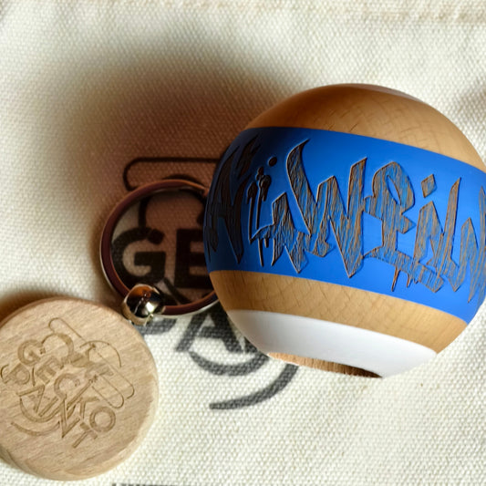 Winner kendama Gecko paint  Blue Graffiti tama only Pre Order