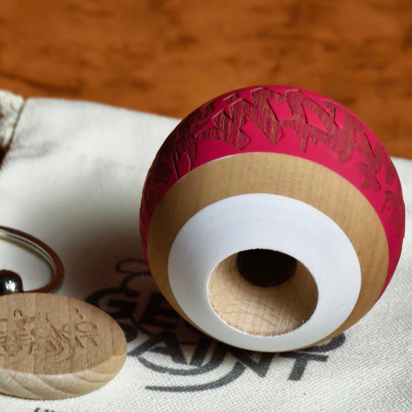 Winner kendama Gecko paint  Red Graffiti tama only Pre Order