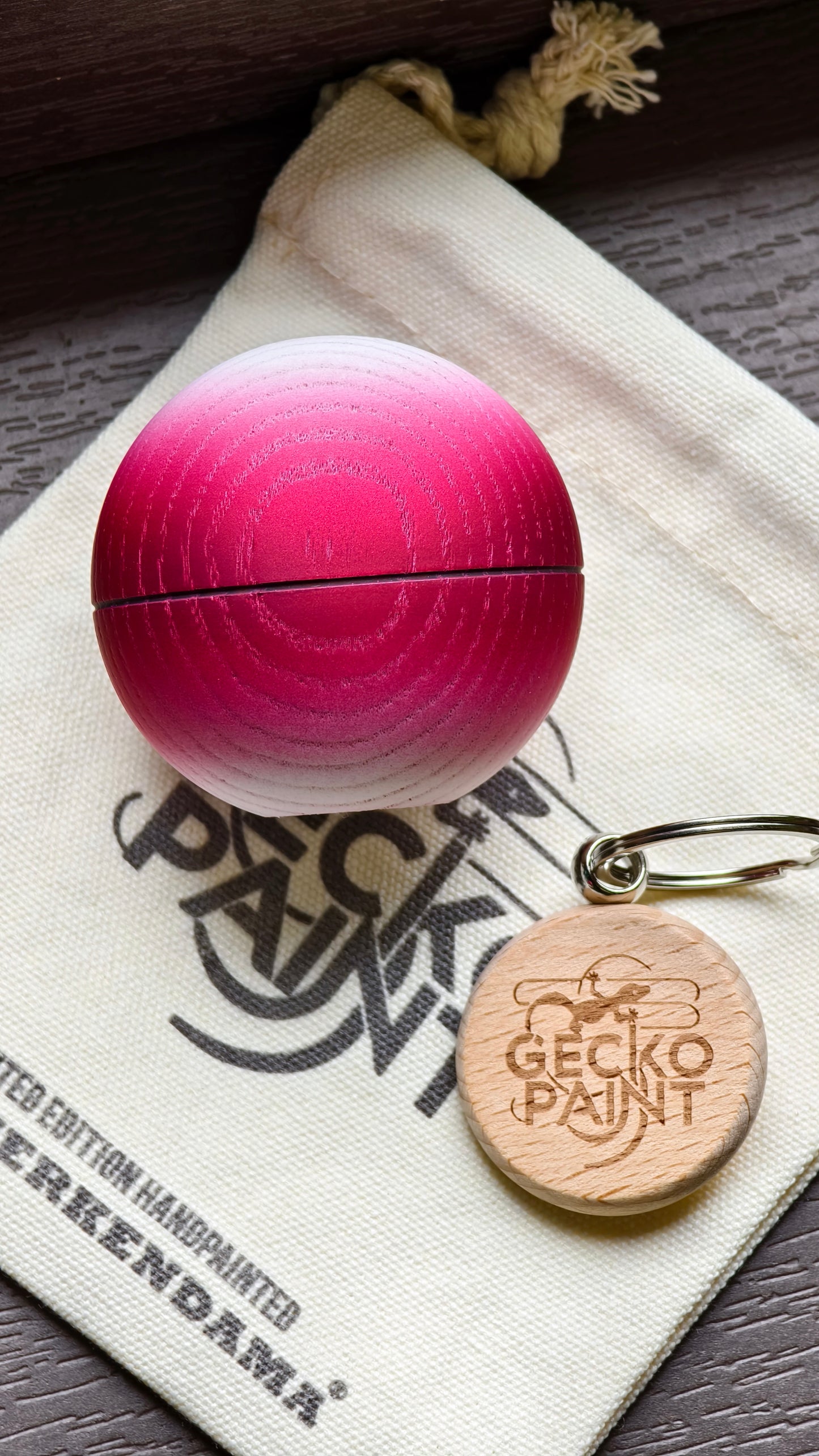 Winner kendama Gecko paint Flame Gloss tama only