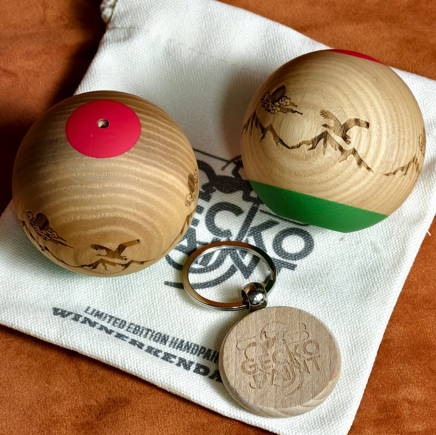 Winner kendama Gecko paint Mountain tama only