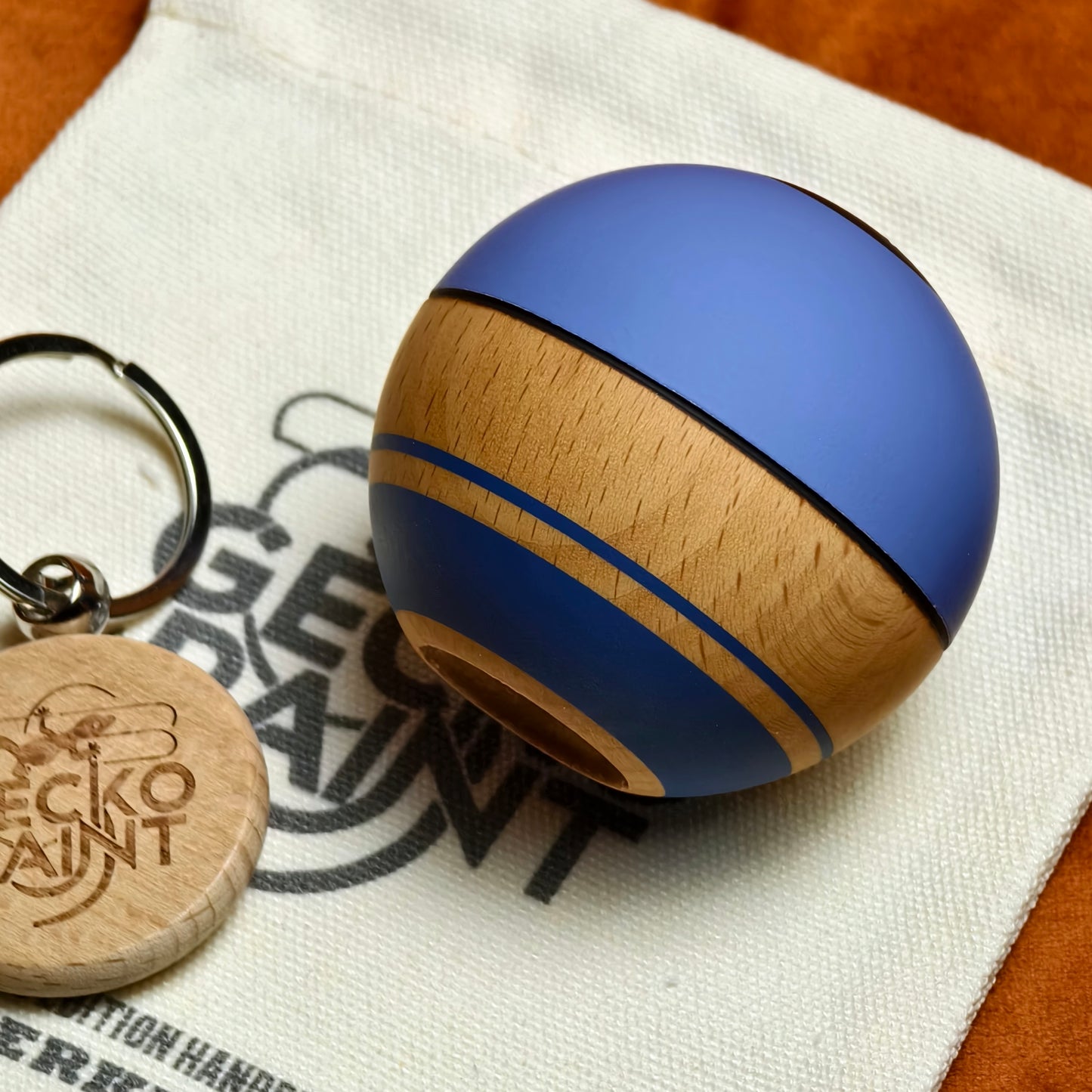 Pre order！Winner kendama Gecko paint  Noxblue tama only