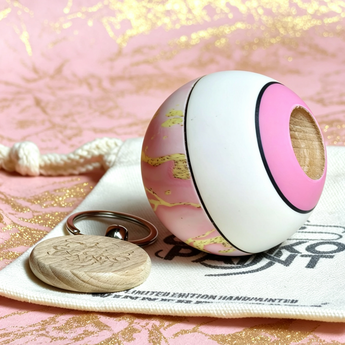 Winner kendama Gecko paint Blush tama only