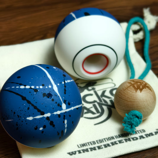 Winner Kendama  Gecko paint Blues Drift PLA tama only NEW