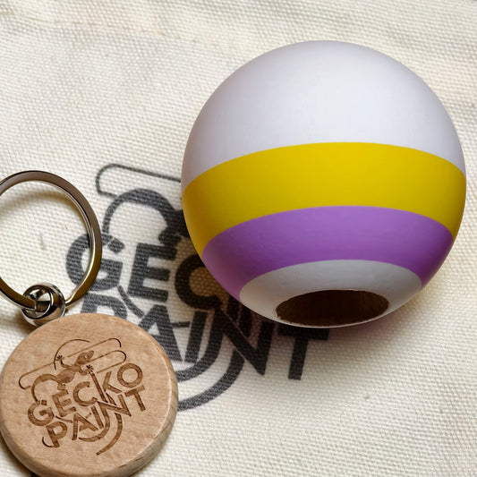 Winner kendama Gecko paint  Pastellix tama only