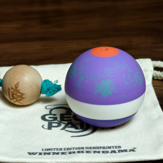 Winner Kendama  Gecko paint  Purple Dreamy Nebula
PLA tama only NEW