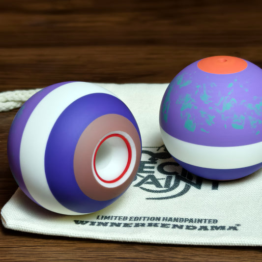 Winner Kendama  Gecko paint  Purple Dreamy Nebula
PLA tama only NEW